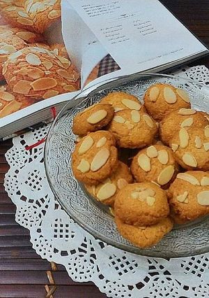 Hình của món Bánh quy dừa hạnh nhân.