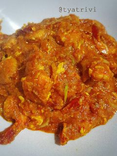 Foto resep Udang Saus Padang ala Resto Seafood