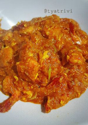 Foto resep Udang Saus Padang ala Resto Seafood