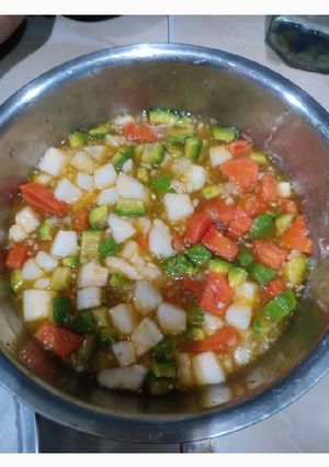 Foto resep Sop buah (alpukat, blewah, pepaya)