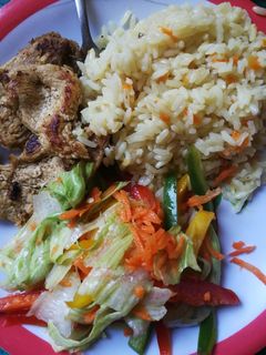 Una foto de Pollo a la plancha