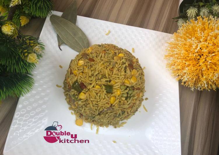 Recipe of Homemade My quick and easy vegetable fried rice