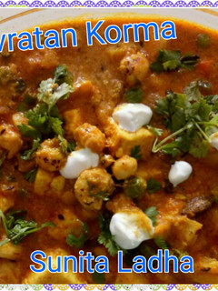 A picture of Navratan Korma.