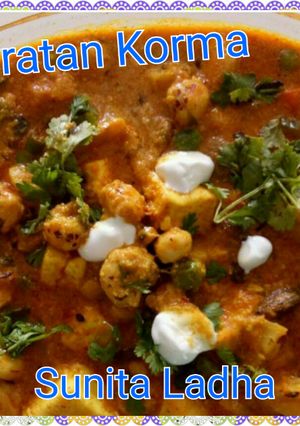 A picture of Navratan Korma.