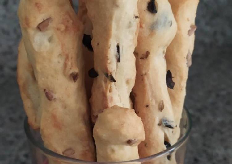Bastones con pipas Bastones con Olivas negras