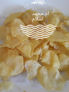 صورة لوصفة شيبس منزلي