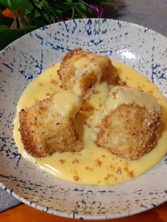 Aranygaluska vaníliasodóval recept fotója