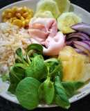 Poke bowl de arroz