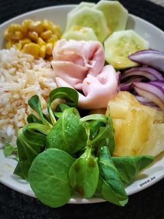 Una foto de Poke bowl de arroz