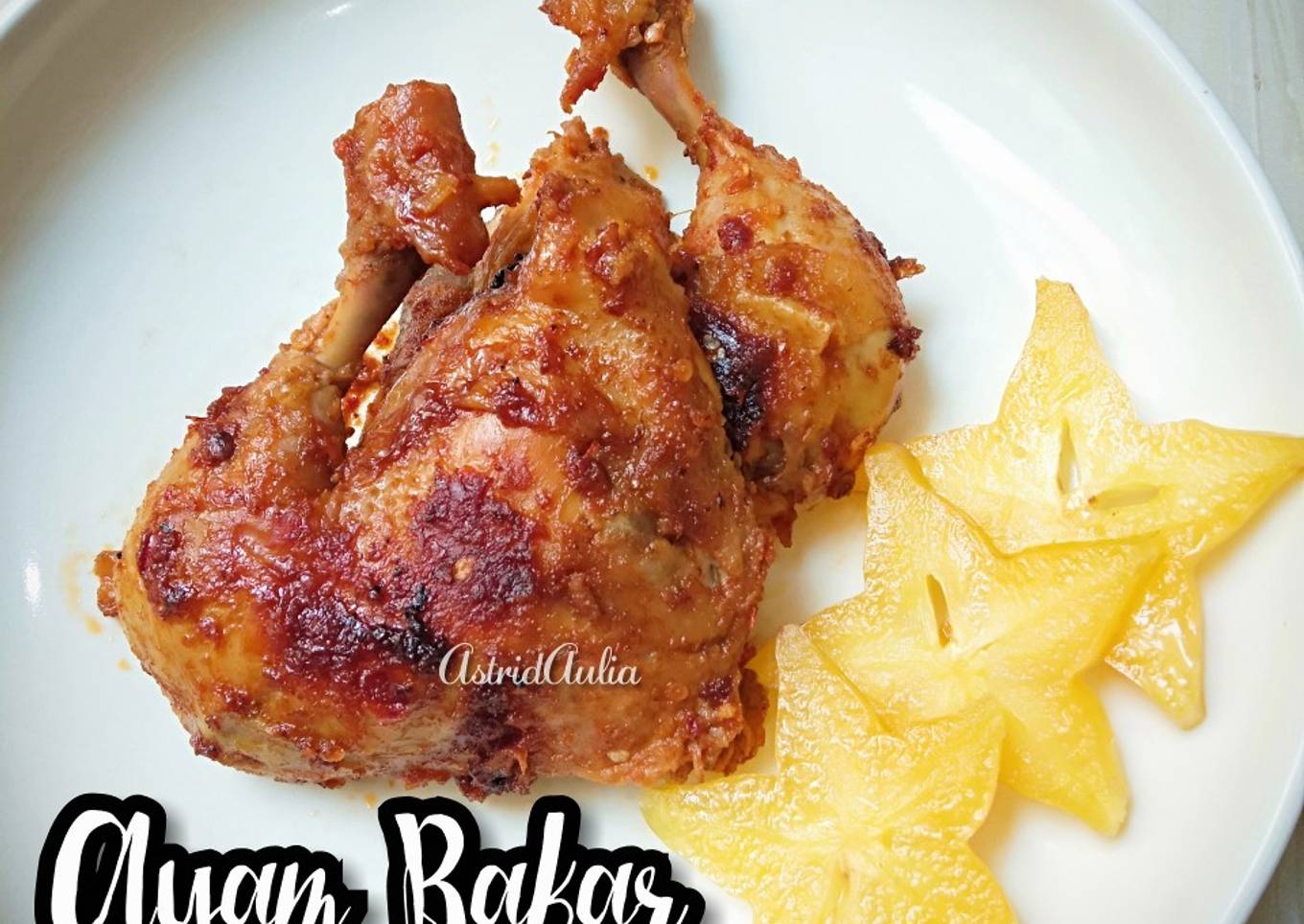 Rojak ayam goreng bumbu rempah