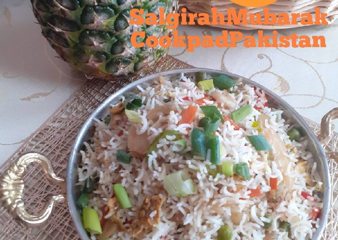 Chinese Egg and Veg Fried Rice