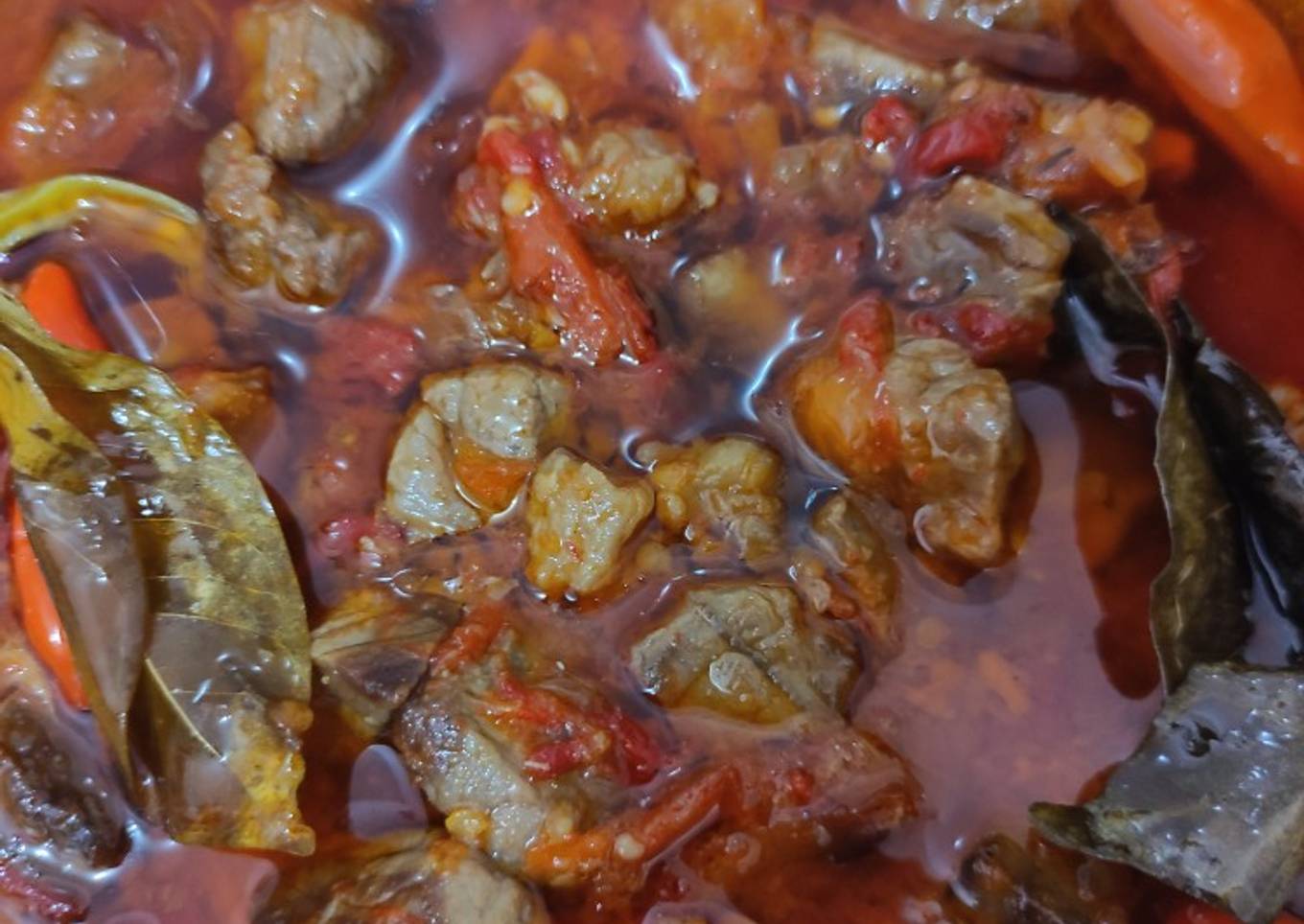 Oseng - oseng mercon sapi