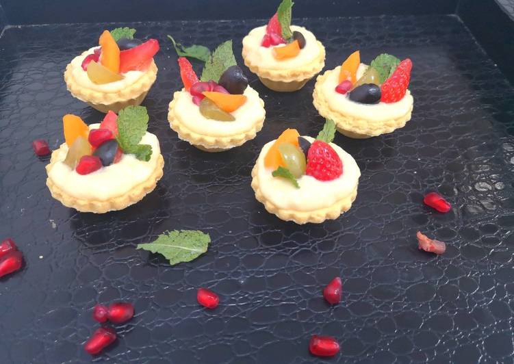 Steps to Prepare Homemade Fruit Tarts