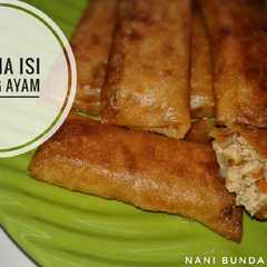 Lumpia isi daging ayam রেসিপির প্রধান ছবি