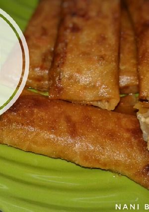 Foto resep Lumpia isi daging ayam