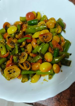 हरी मिर्च करौंदा रेसिपी मुख्य फोटो