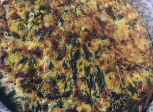 Una foto de TORTILLA DE VEGETALES🤩🧅🫑🌶🧄🍆🍅🥒🥬🥦🌽😉