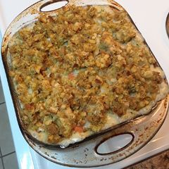 A picture of Chicken Stuffing Casserole.