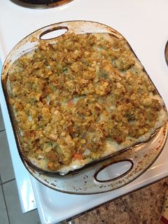 A picture of Chicken Stuffing Casserole.