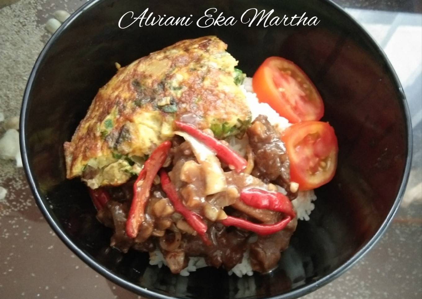 66. Rice Bowl Beef Teriyaki