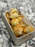 Croissants rellenos de Nutella y Kinder