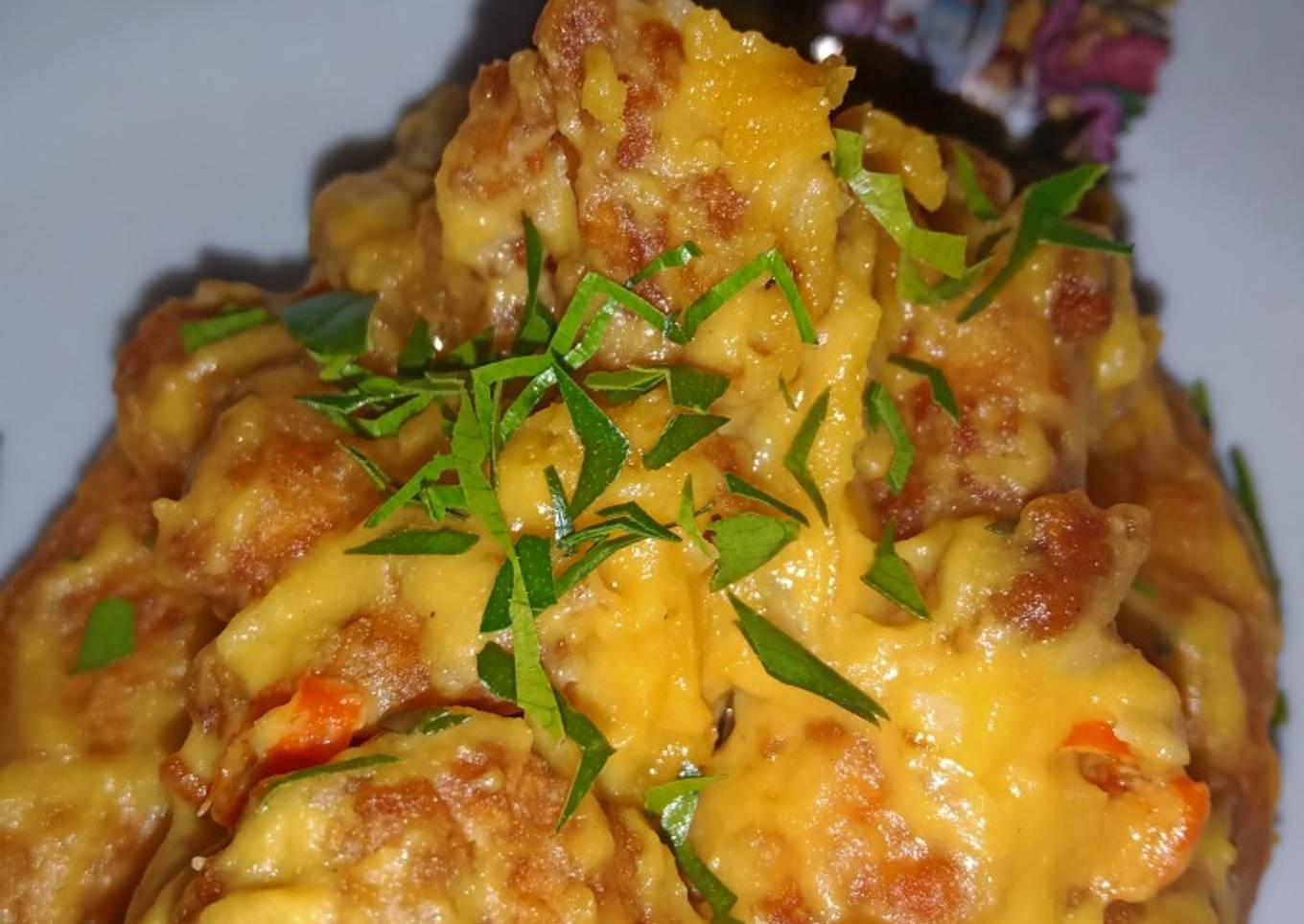 Ayam saus telur asin