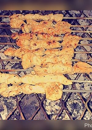 صورة لوصفة تكة دجاج بالروب