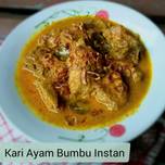 Foto resep Kari Ayam Bumbu Instan (Desaku)