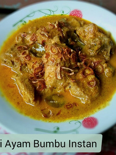 Foto resep Kari Ayam Bumbu Instan (Desaku)
