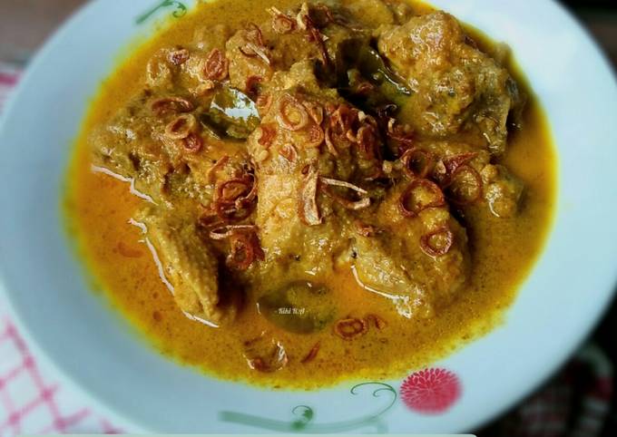 Resep Kari Ayam Bumbu Instan Desaku Oleh Kiki Rizki Amalia Cookpad