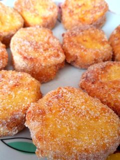 Una foto de Torrijas de flan