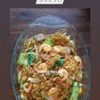 Bihun goreng udang bakso