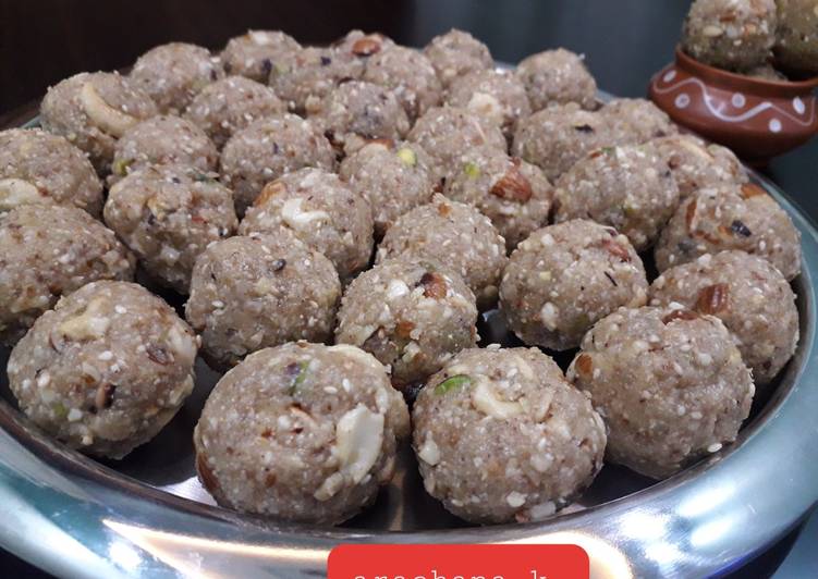 Mawa sesame dryfrurits ladoo