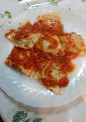 Una foto de Raviolones de carne