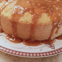 A picture of Butter scotch cake.