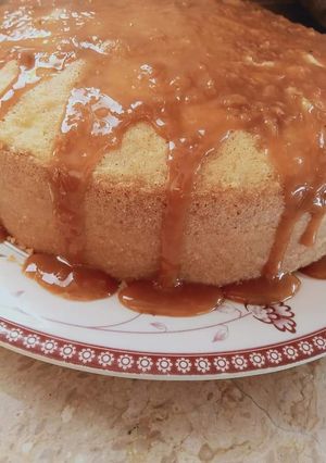 A picture of Butter scotch cake.