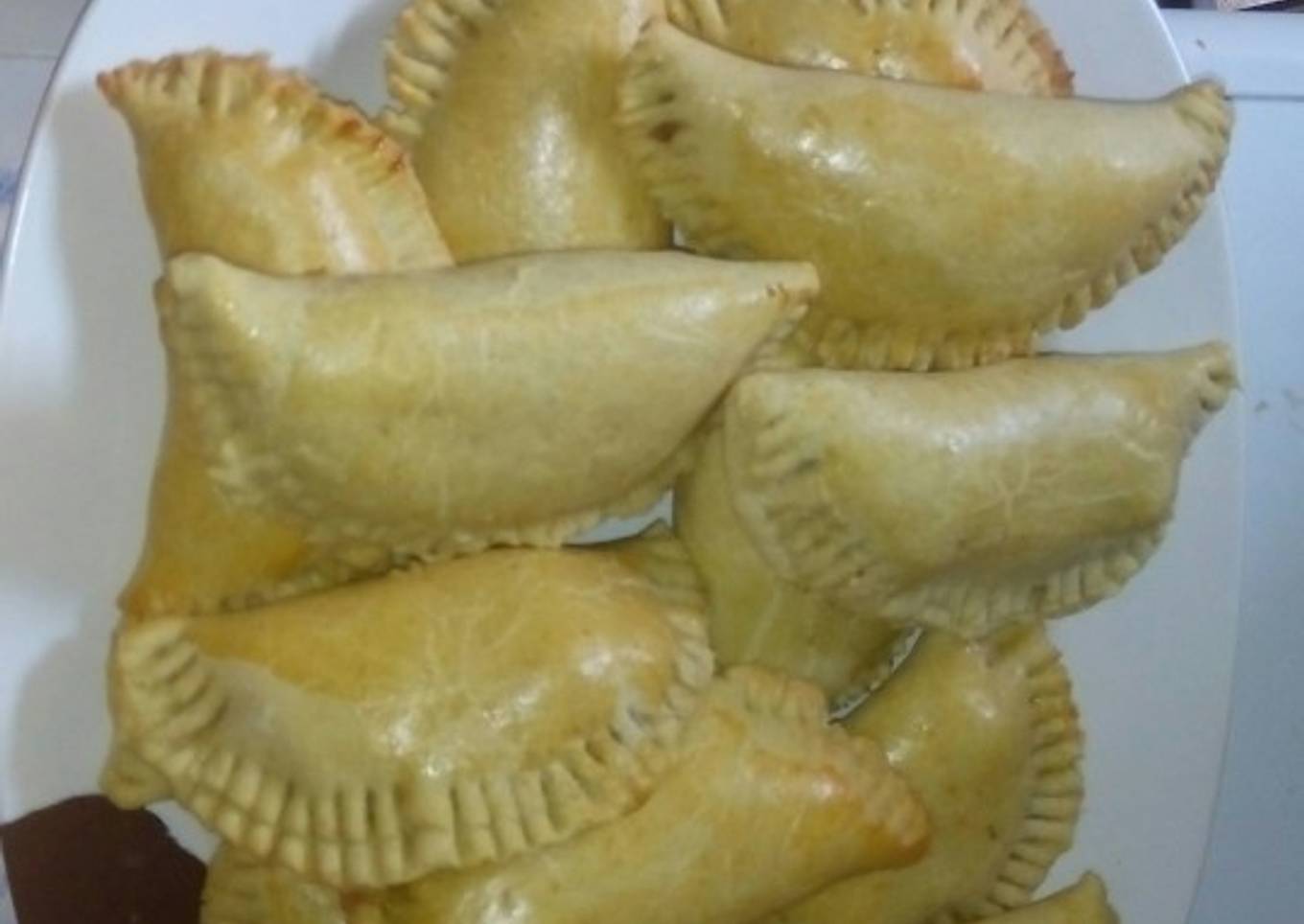 Baked meat pie