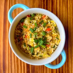 A picture of Quick & Easy Homemade Fried Rice 🍚.