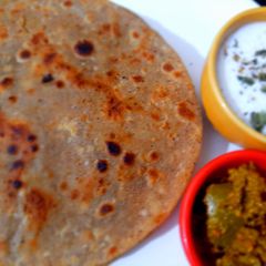 Protein Rich Sattu Paratha A picture of Protein Rich Sattu Paratha.