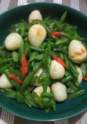 Foto resep Tumis Buncis dan Telur Puyuh