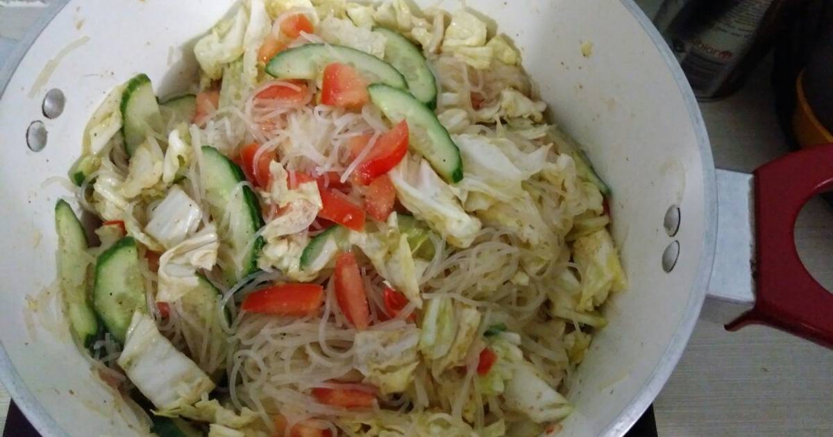 Блюда с капустой и фунчозой