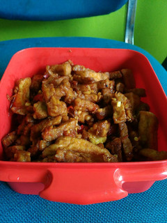 Foto resep Kering tempe pedas manis
