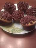 Cupcakes de plátano (cambur) receta improvisada