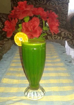 Foto resep Jus sawi+jeruk+madu