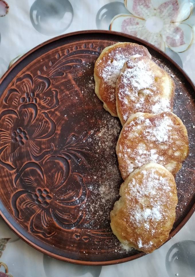 Оладки яблучні
