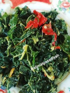 Foto resep Tumis daun Pepaya campur daun Singkong