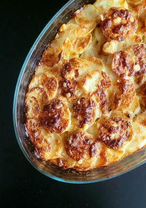 Burgonya gratin recept fotója