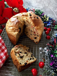 Foto resep Panettone / Italian Christmas Bread