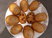 Une photo de madeleines vanille