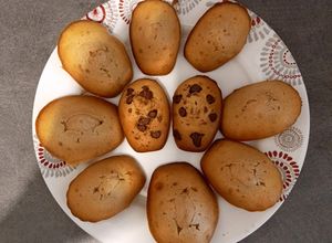 Une photo de Madeleine à la vanille